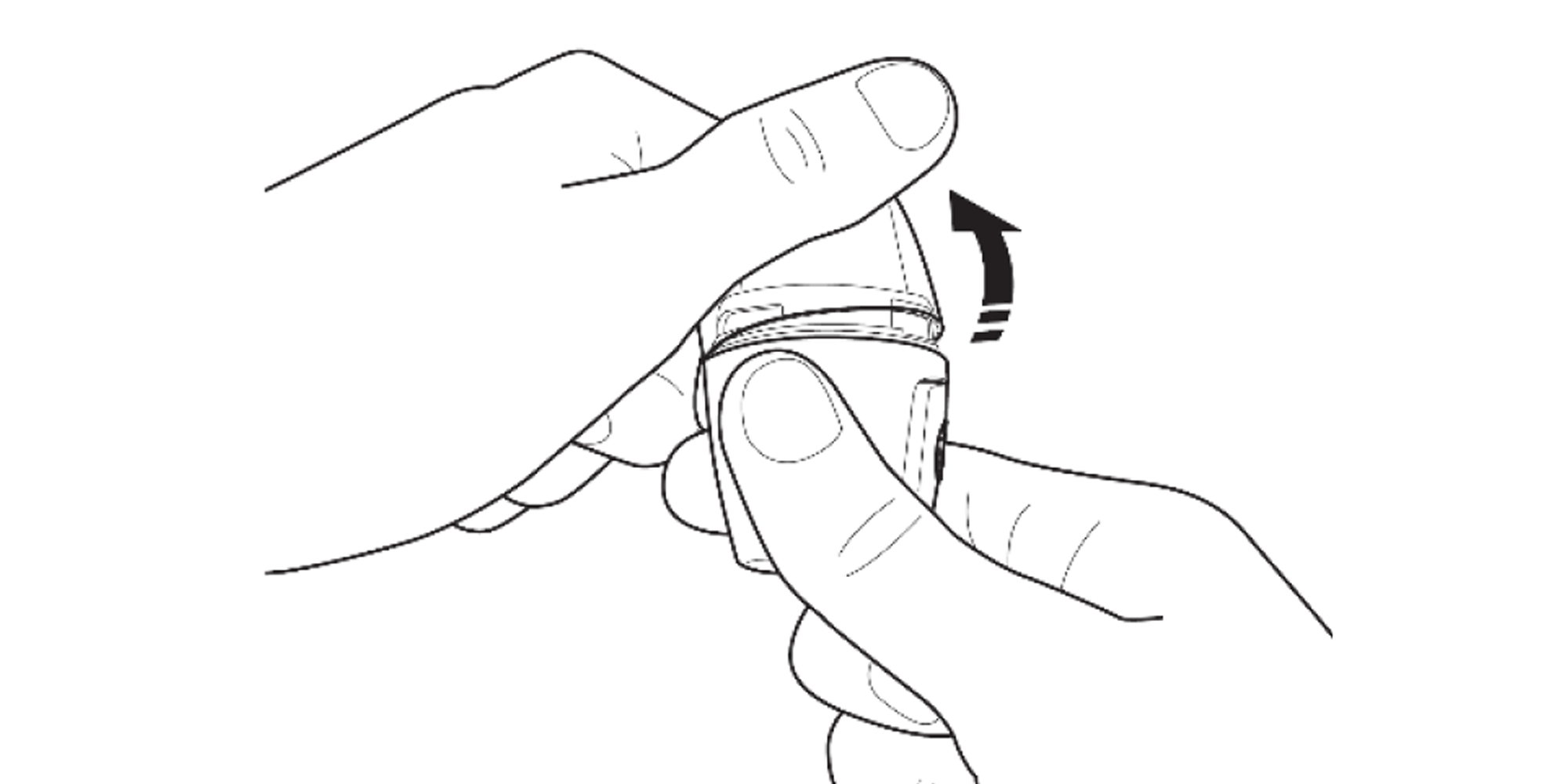 Remove cap